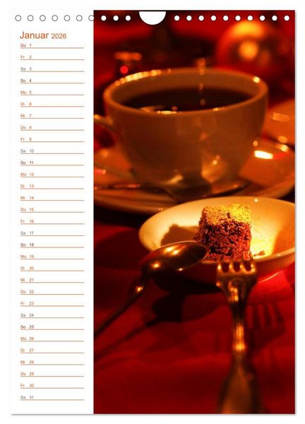 Produktbild: K&ouml;stliche Kaffeespezialit&auml;ten (Wandkalender 2026 DIN A4 hoch), CALVENDO Monatskalender