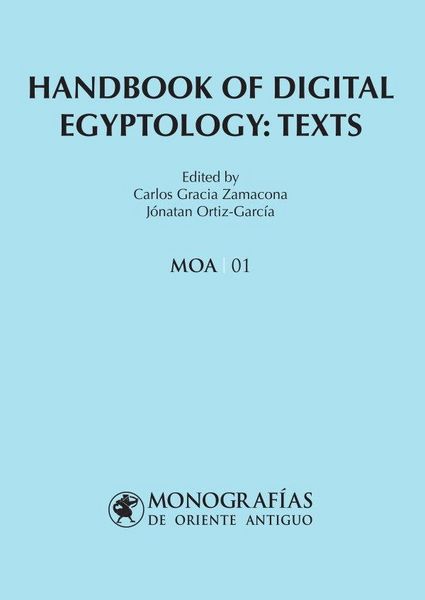 Produktbild: Handbook of digital egyptology : texts