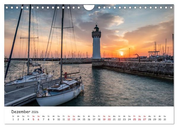 Produktbild: Unterwegs im Morbihan (Wandkalender 2026 DIN A4 quer), CALVENDO Monatskalender