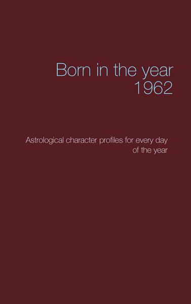 Produktbild: Born in the year 1962