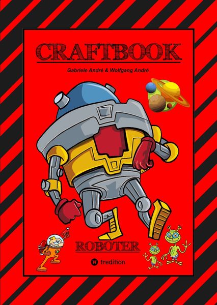 Produktbild: Craftbook - Roboter - Space Game - Coole Motive - R&auml;tsel - Storytelling - Raketen Basteln - Sonnensystem - Ufo
