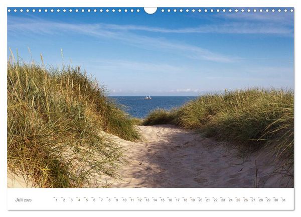 Produktbild: Stege & Wege auf Sylt (Wandkalender 2026 DIN A3 quer), CALVENDO Monatskalender