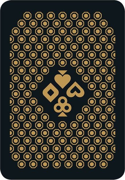 Produktbild: Spielkarten metallic