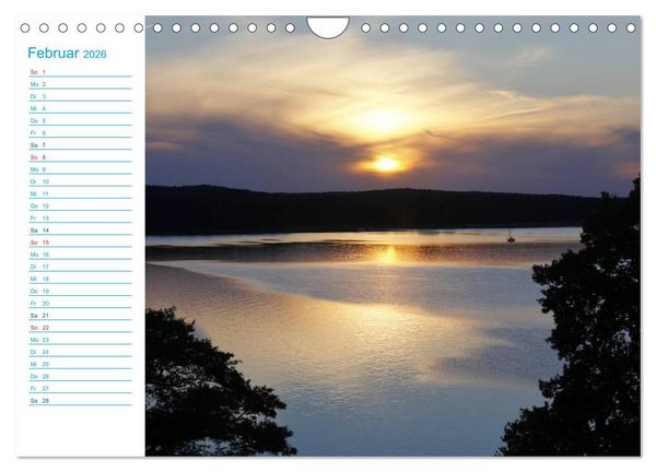 Produktbild: Urlaubsparadies Scharm&uuml;tzelsee (Wandkalender 2026 DIN A4 quer), CALVENDO Monatskalender