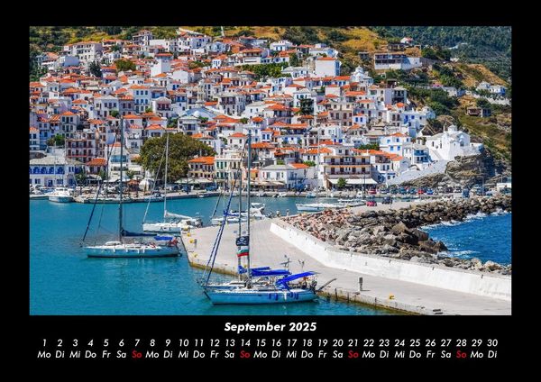 Produktbild: Boote 2025 Fotokalender DIN A3