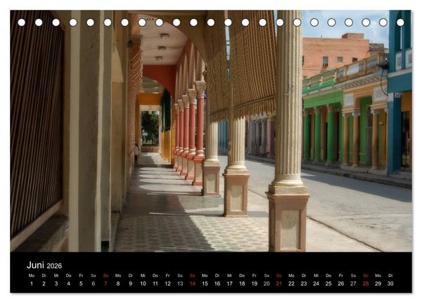 Produktbild: Reise durch Kuba (Tischkalender 2026 DIN A5 quer), CALVENDO Monatskalender