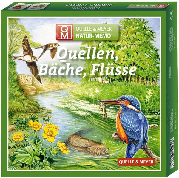 Produktbild: Natur-Memo &bdquo;Quellen, B&auml;che, Fl&uuml;sse&ldquo;
