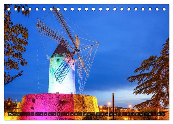 Produktbild: Mallorca - Mediterranes Flair (Tischkalender 2026 DIN A5 quer), CALVENDO Monatskalender