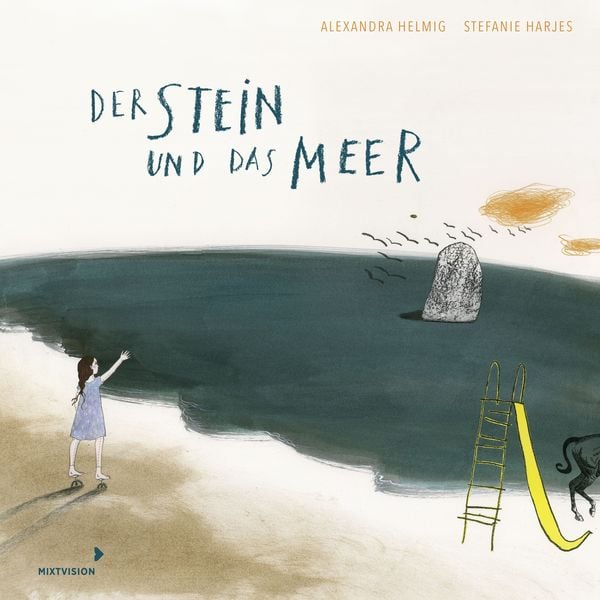 Der Stein und das Meer - Nominiert für den Deutschen Jugendliteraturpreis 2021, Gebundene Ausgabe von Alexandra Helmig, Mixtvision, 978-3-95854-151-1