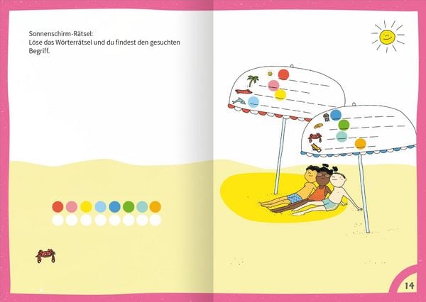 Produktbild: Mein dickes Ferien-R&auml;tselbuch