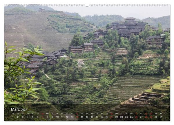 Produktbild: Erlebe China (hochwertiger Premium Wandkalender 2027 DIN A2 quer), Kunstdruck in Hochglanz