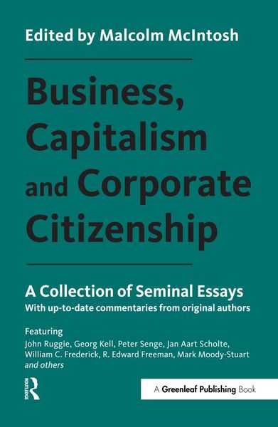 Produktbild: Business, Capitalism and Corporate Citizenship