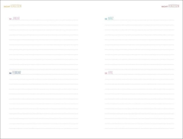 Produktbild: Mama AG Familienplaner Buch A5 2027
