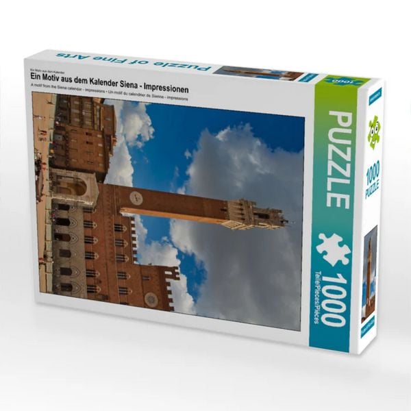 CALVENDO Puzzle Ein Motiv aus dem Kalender Siena - Impressionen | 1000 Teile Lege-Größe 64x48cm Foto-Puzzle für glückliche Stunden