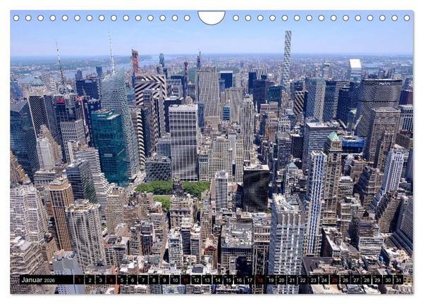 Produktbild: New York - 4 Tage unterwegs im Big Apple (Wandkalender 2026 DIN A4 quer), CALVENDO Monatskalender