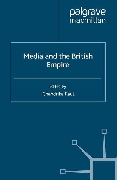 Produktbild: Media and the British Empire