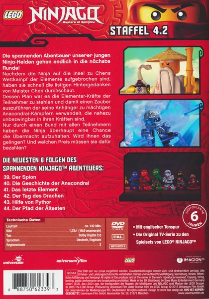 Produktbild: LEGO Ninjago - Staffel 4.2