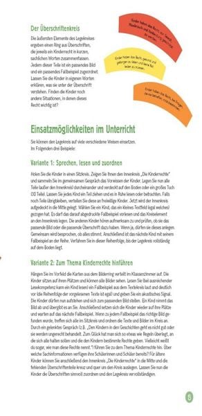 Produktbild: Die Kinderrechte. Ein Legekreis f&uuml;r die Grundschule in 10 Bildern