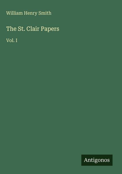Produktbild: The St. Clair Papers