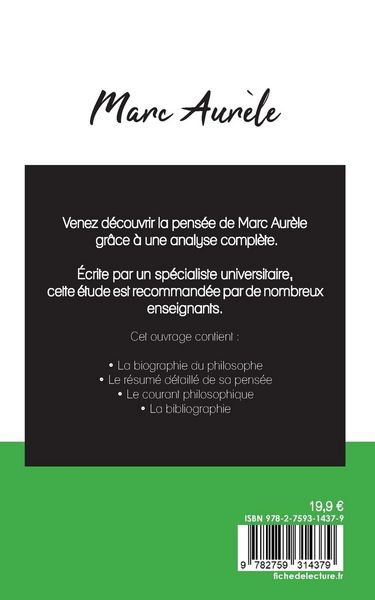 Produktbild: Marc Aur&egrave;le (&eacute;tude et analyse compl&egrave;te de sa pens&eacute;e)