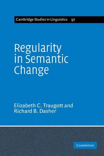 Produktbild: Regularity in Semantic Change