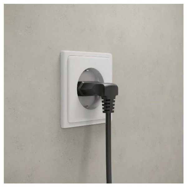 Produktbild: Hama 00223266 Strom Verl&auml;ngerungskabel Schwarz 3m H03VVH2-F 2G 0,75mm&sup2;