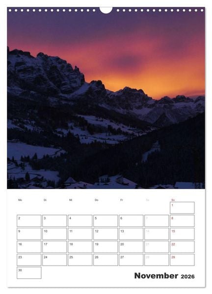 Produktbild: Alta Badia &ndash; Traumlandschaft f&uuml;r Bergsteiger und Wanderer (Wandkalender 2026 DIN A3 hoch), CALVENDO Monatskalender