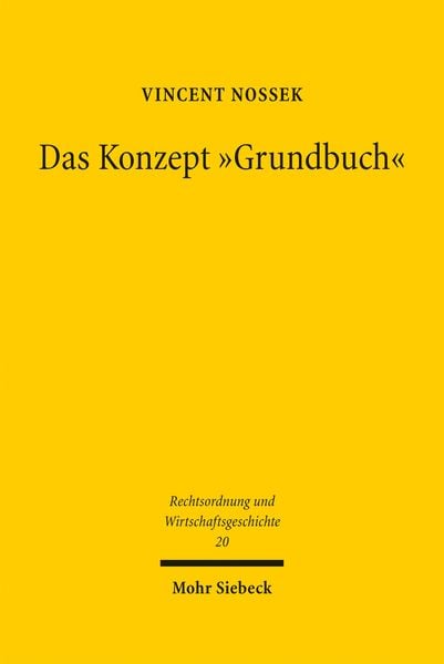 Produktbild: Das Konzept "Grundbuch"