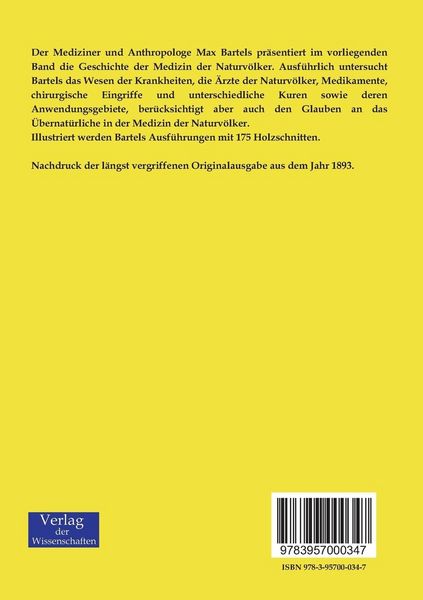 Produktbild: Die Medizin der Naturv&ouml;lker