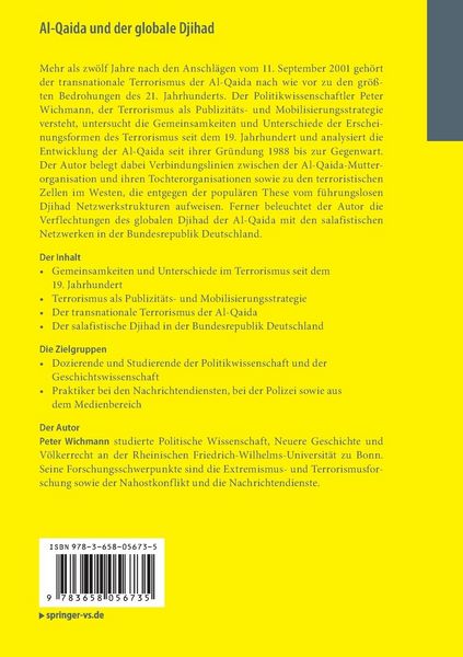 Produktbild: Al-Qaida und der globale Djihad