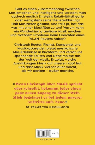 Produktbild: Musik macht schlau &ndash; au&szlig;er manche
