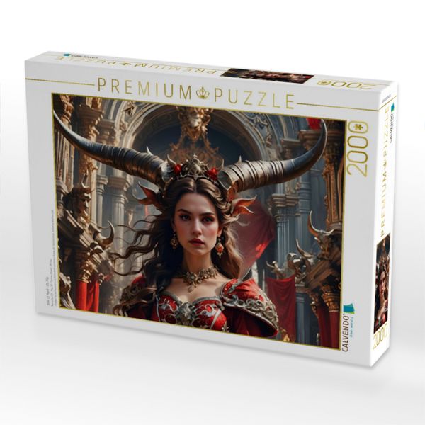 Produktbild: CALVENDO Puzzle Stier 21. April - 20. Mai | 2000 Teile Lege-Gr&ouml;&szlig;e 90x67cm Foto-Puzzle f&uuml;r gl&uuml;ckliche Stunden