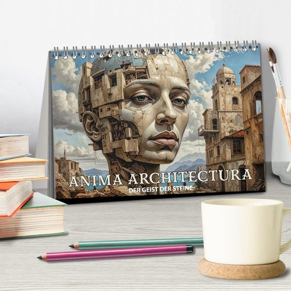 Produktbild: Anima Architectura, der Geist der Steine (Tischkalender 2027 DIN A5 quer), CALVENDO Monatskalender