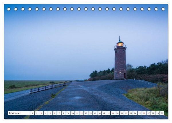 Produktbild: Eiderstedt - Willkommen am Watt (Tischkalender 2026 DIN A5 quer), CALVENDO Monatskalender