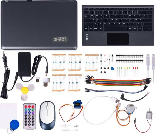 Produktbild: Joy-it JP-Notebook-Pi5-8 Raspberry Pi&reg; 5 B 8 GB 4 x 2.4 GHz inkl. Aufbewahrungskoffer, inkl. Netzteil