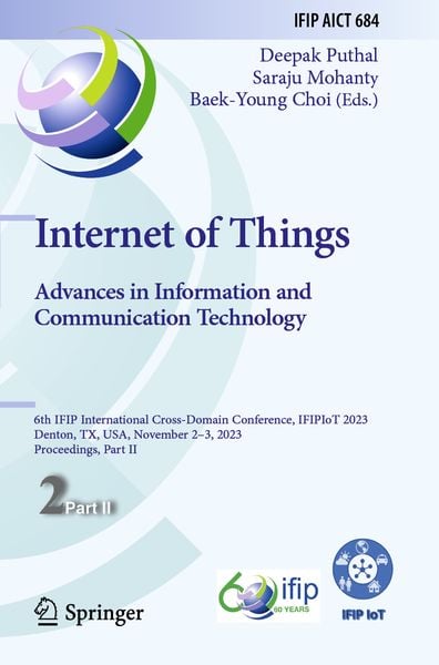 Produktbild: Internet of Things. Advances in Information and Communication Technology