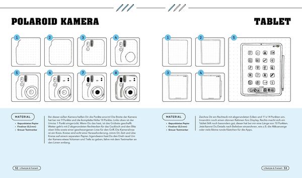 Produktbild: Zeichnen in 5 Minuten &ndash; 100 Motive von Architektur bis Zauberei