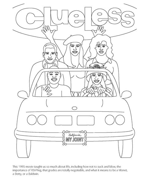 Produktbild: The 1990s Coloring Book