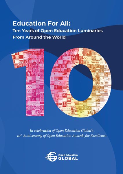 Produktbild: Education For All: Ten years of open education luminaries from around the world