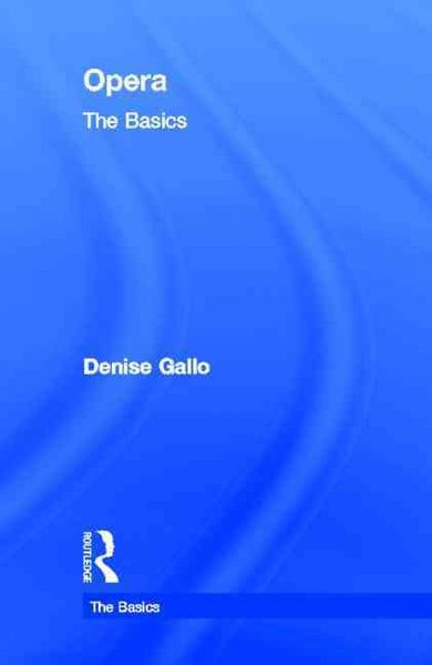 Produktbild: Gallo, D: Opera: The Basics