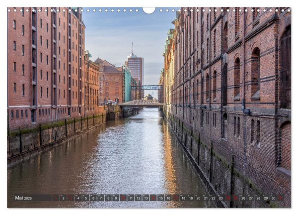 Produktbild: Hamburg - Die Weltstadt an der Waterkant (Wandkalender 2026 DIN A3 quer), CALVENDO Monatskalender