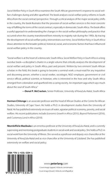 Produktbild: Social Welfare Policy in South Africa