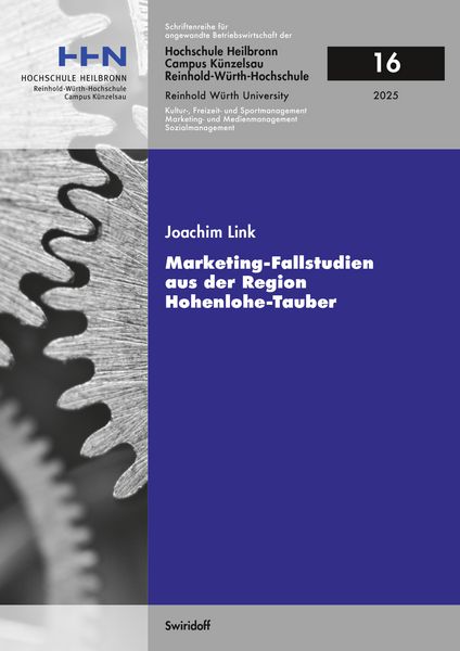 Produktbild: Marketing - Fallstudien aus der Region Hohenlohe-Tauber