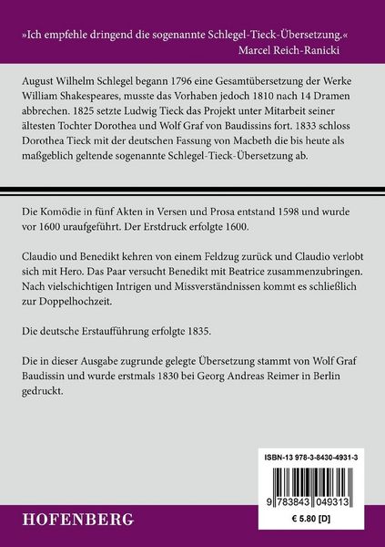 Produktbild: Viel L&auml;rm um nichts