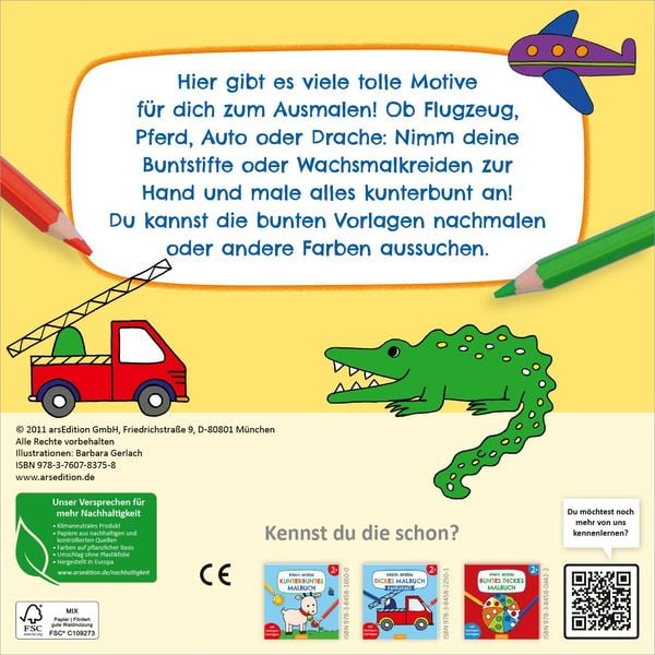 Produktbild: Mein erstes dickes Malbuch ab 2