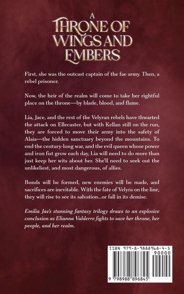 Produktbild: A Throne of Wings and Embers