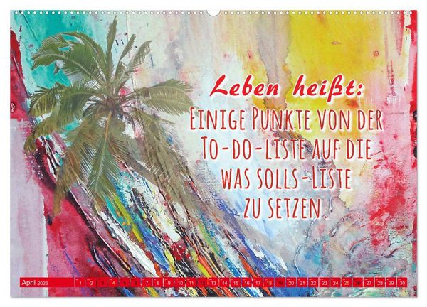 Produktbild: Die Pflicht ruft! Sag ihr, ich ruf zur&uuml;ck. (hochwertiger Premium Wandkalender 2026 DIN A2 quer), Kunstdruck in Hochglanz