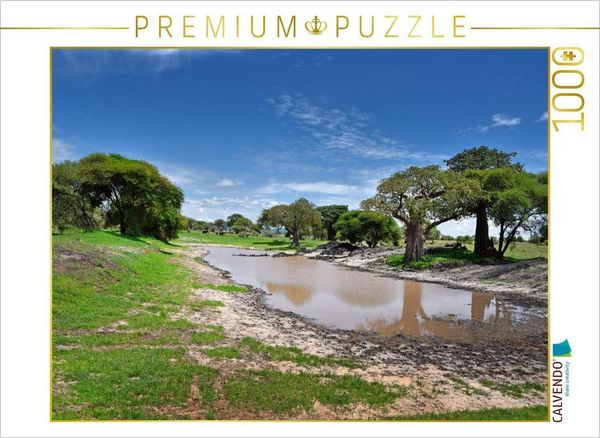 CALVENDO Puzzle Tarangire-Nationalpark | 1000 Teile Lege-Größe 64x48cm Foto-Puzzle für glückliche Stunden