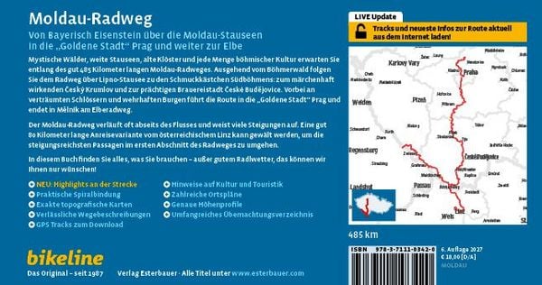 Produktbild: Moldau-Radweg