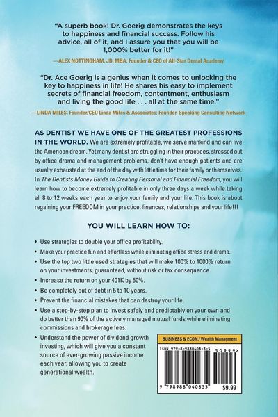 Produktbild: The Dentist Guide to Creating Personal and Financial Freedom
